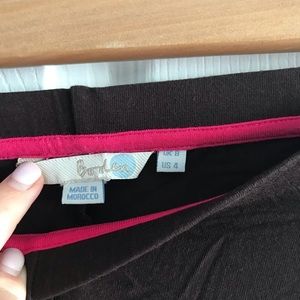 Brown Boden Capri leggings